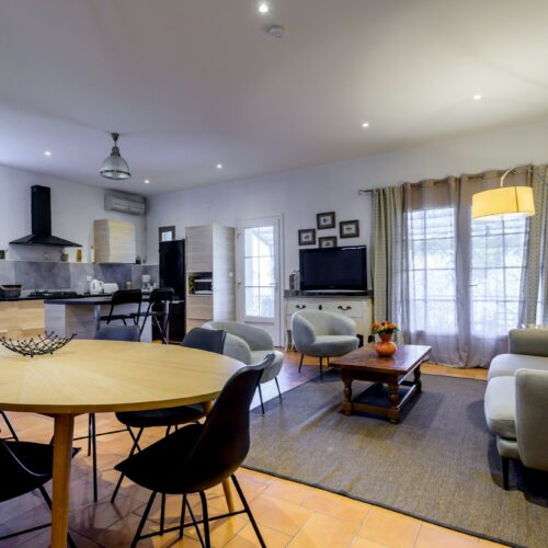 Gîte à louer Domaine de Verquière à Sablet dans la Vallée du Rhône